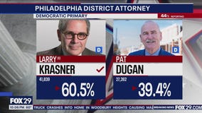 Larry Krasner wins democratic primary against Pat Dugan in DA race