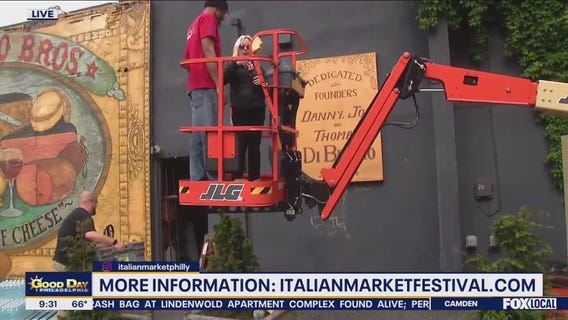 Preparing For The South 9th Street Italian Market Festival