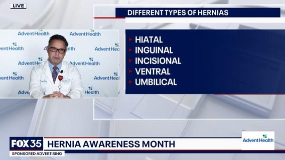 AdventHealth Orlando: What are the signs of a hernia?