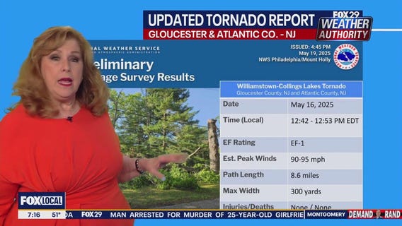 Gustnado confirmed in South Jersey last week