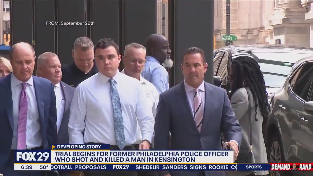 Trial begins former Philly officer who fatally shot man