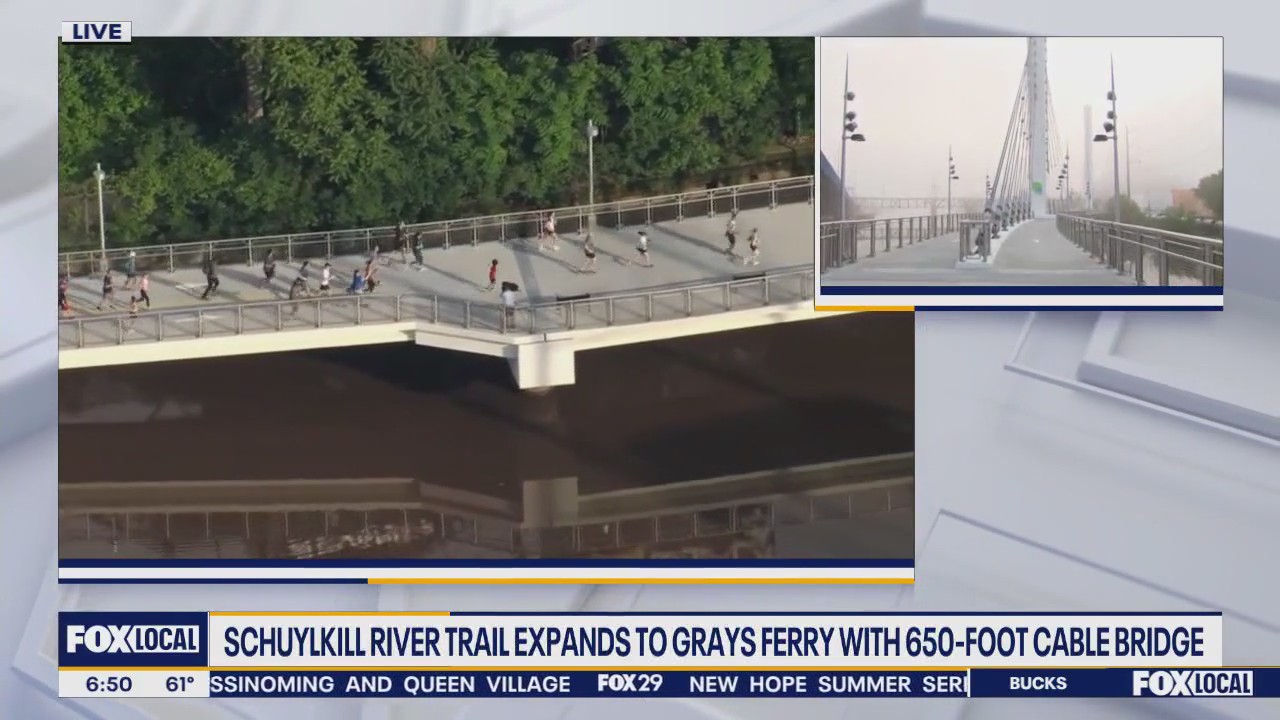 Walk The New Section Of The Schuylkill River Trail