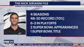 Eagles sign head coach Nick Sirianni to multi-year contract extension