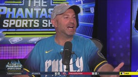 Bryce Harper exits game after getting hit by fastball pitch