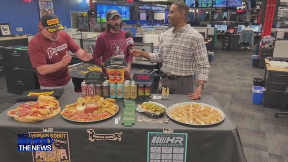 FOX 29 Behind The News: What's For Dinner? - Human Robot | Human Robot Brewery