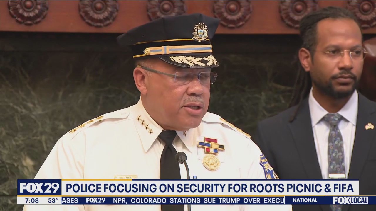Philadelphia focusing on security for Roots Picnic, FIFA
