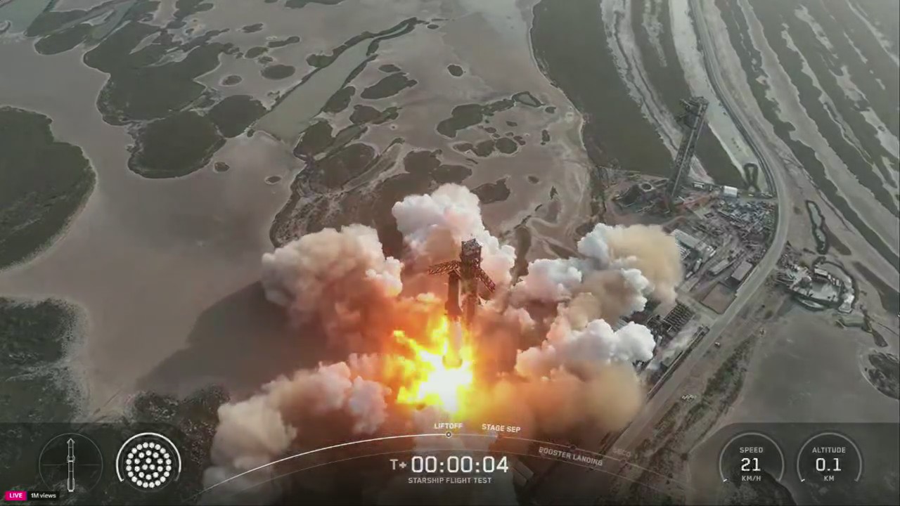 SpaceX Starship Flight 9 launch
