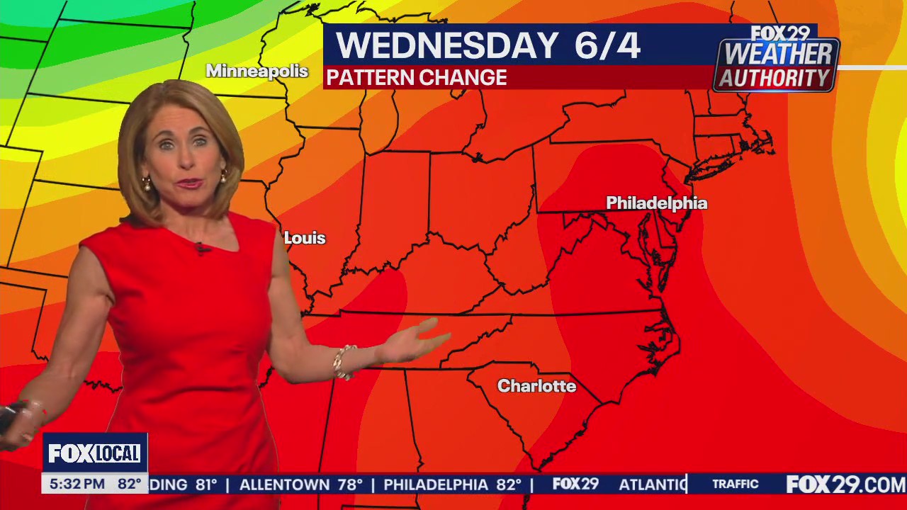 Weather Authority: Tuesday 5 p.m. forecast