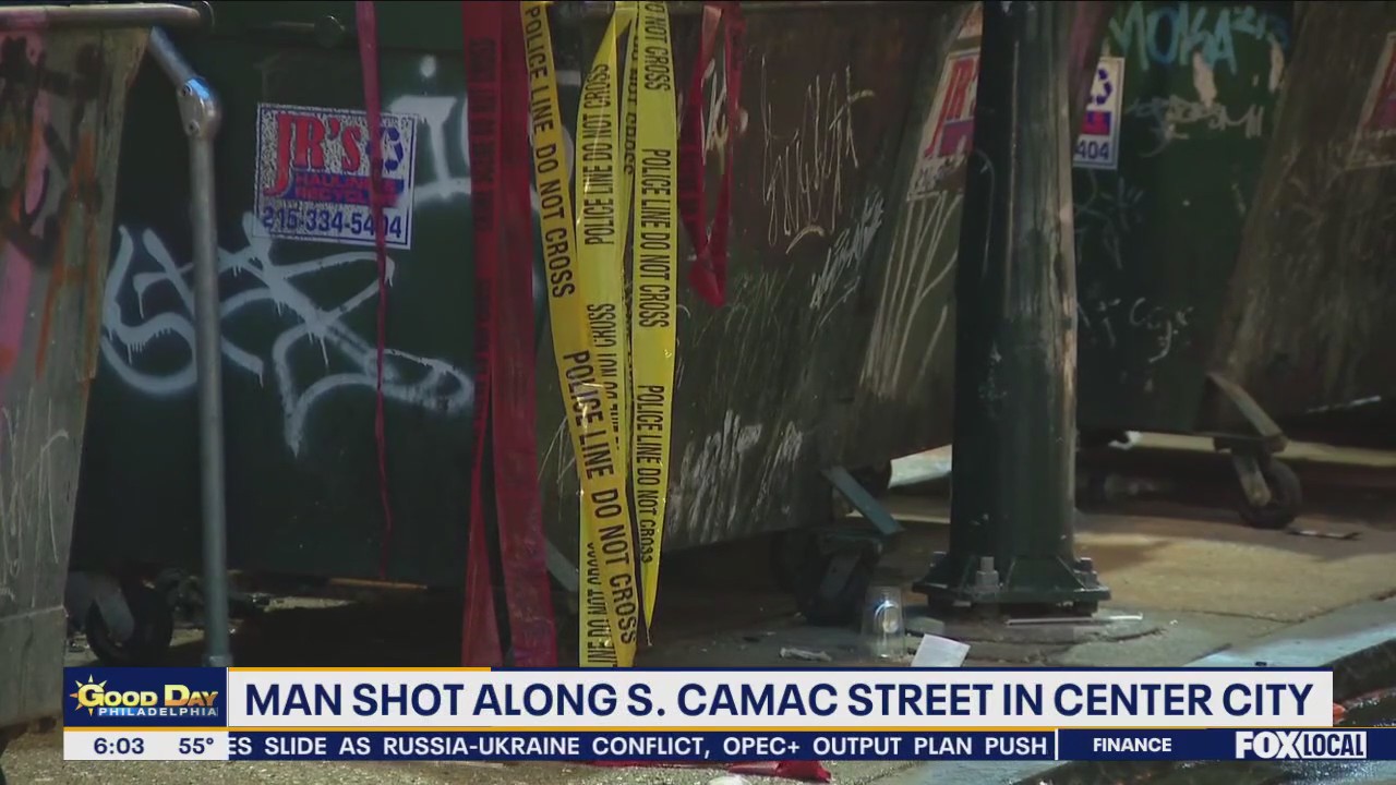 Man shot in Center City as police search for suspect