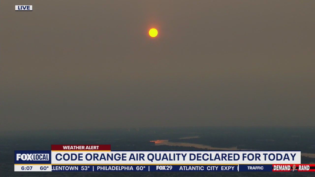 Code Orange air quality declared in Philadelphia area