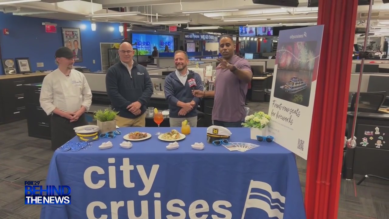 FOX 29 Behind The News: What's For Dinner? - City Cruises