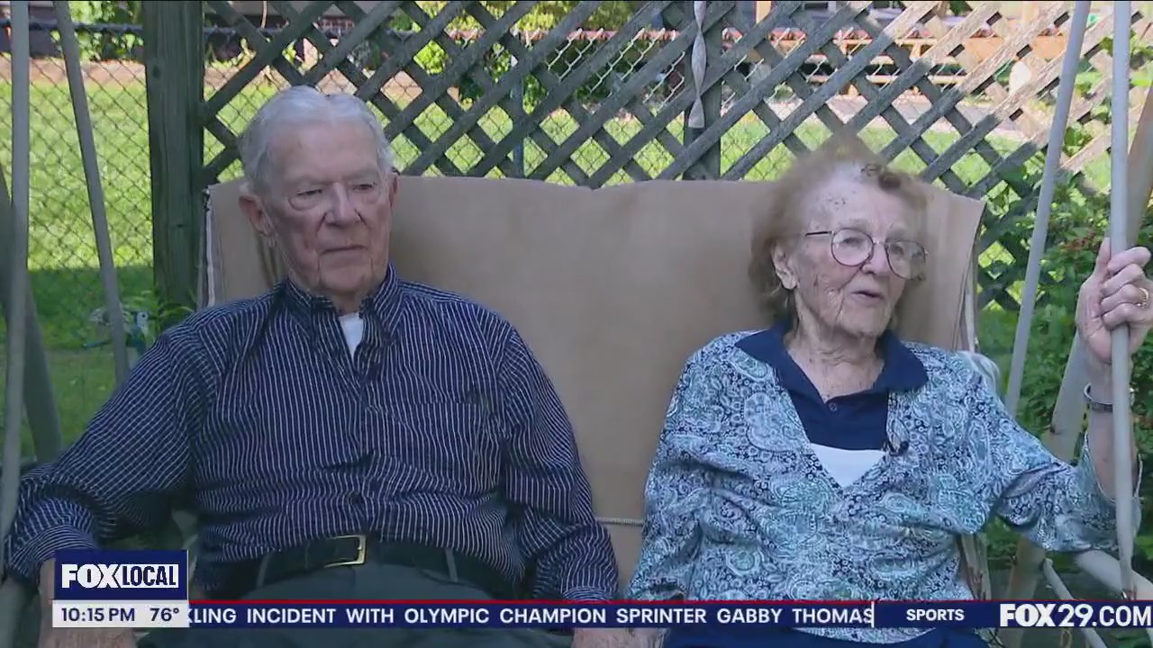 Bucks County couple celebrate 80th wedding anniversary