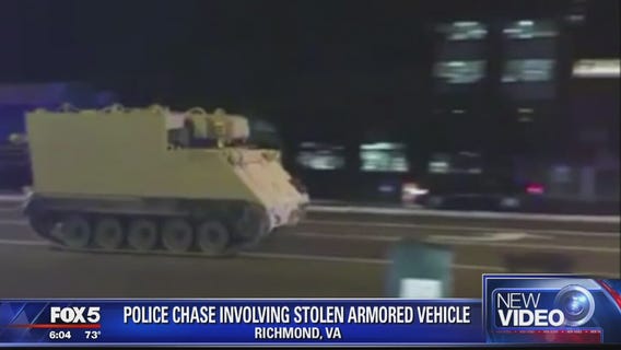 Police: National Guard officer accused of stealing armored vehicle was under influence of drugs