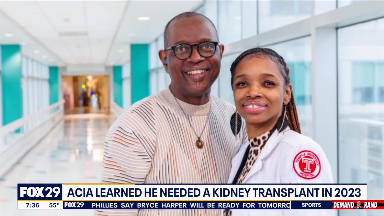 A local woman gives her father the Gift of Life