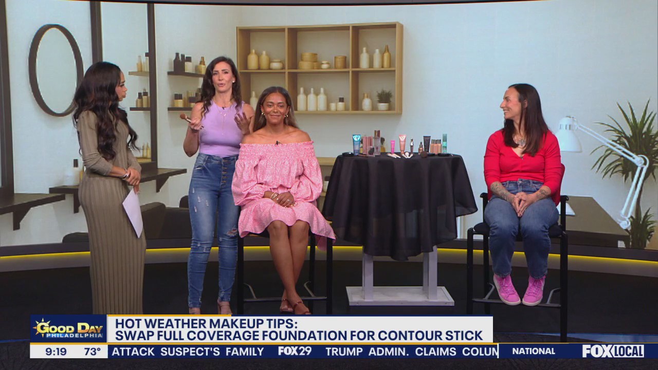 Hot weather makeup tips