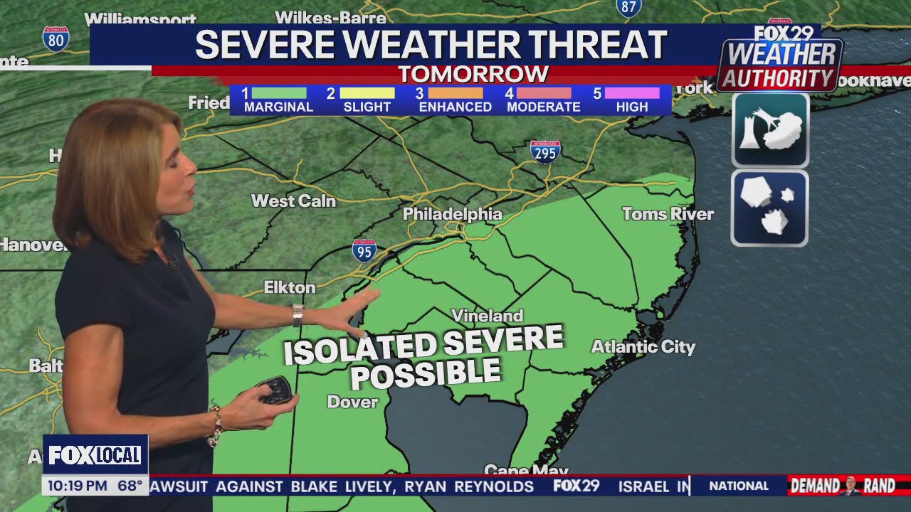 Weather Authority: Monday 10 p.m. forecast