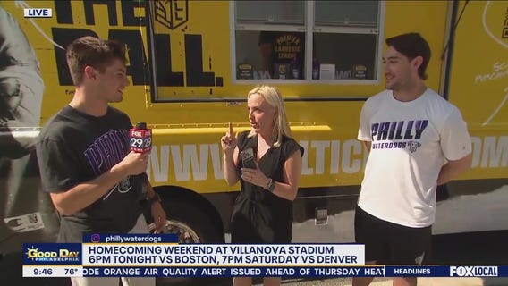 Philadelphia Waterdogs Are Ready For Homecoming Weekend