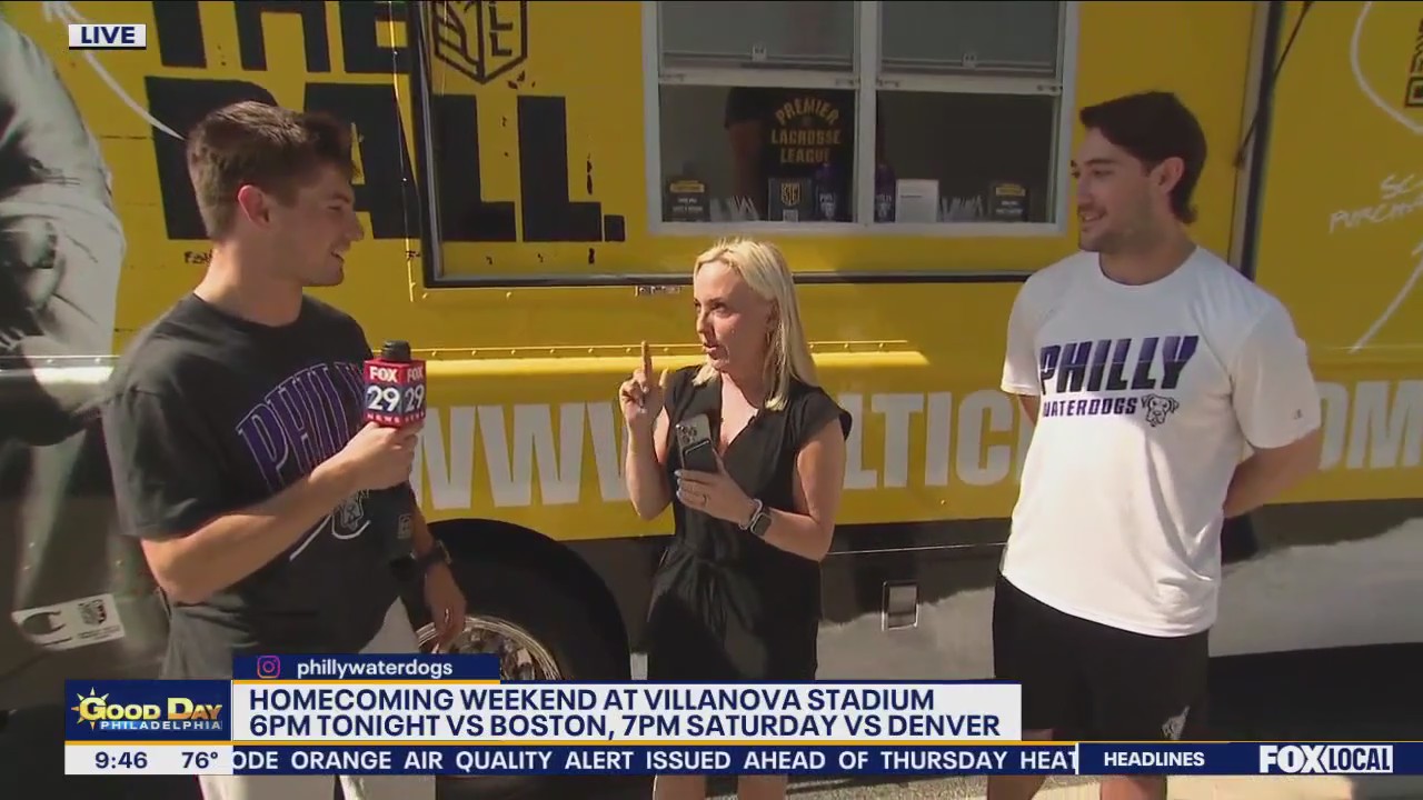 Philadelphia Waterdogs Are Ready For Homecoming Weekend