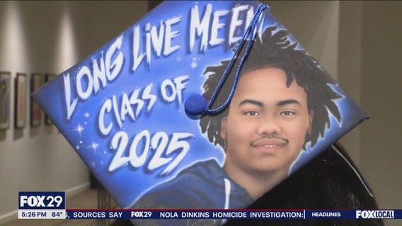 Student honored by graduating class after his death