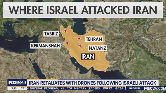 Iran responds to Israeli attack with drones