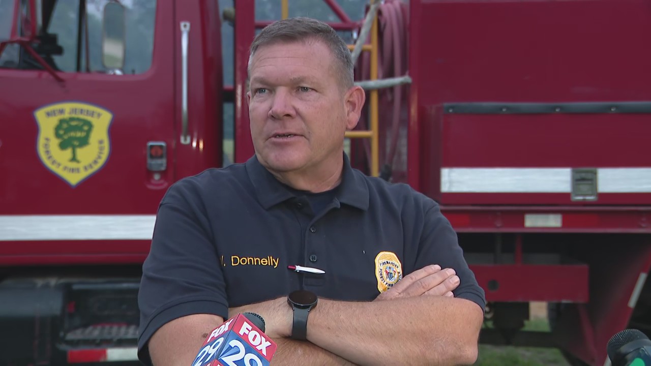 Burlington County wildfire update