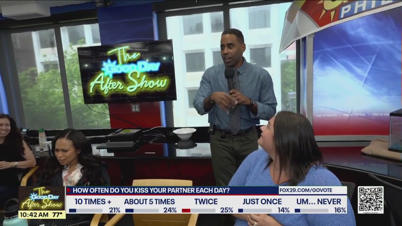 How Often Do You Kiss Your Partner? | FOX 29 Philadelphia
