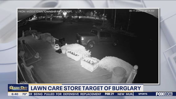 $20,000 in lawn equipment stolen from Bucks County store in just 3 minutes
