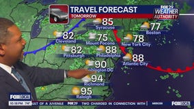 Weather Authority: 10 p.m. Tuesday forecast