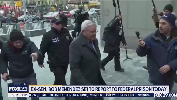 Ex Sen. Bob Menendez to report to federal prison