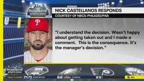 Nick Castellanos benched for 'inappropriate comment' after being pulled