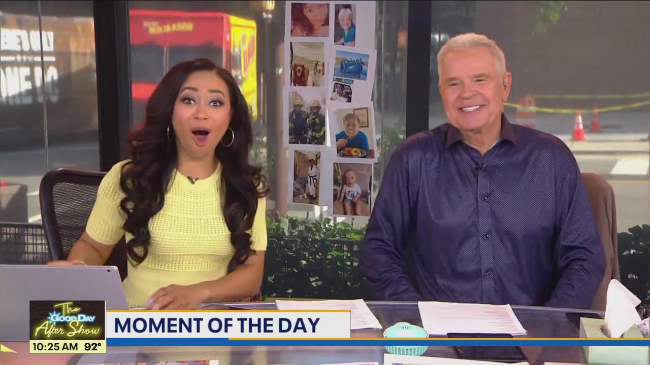 Moment of the Day: Mike's New Pet