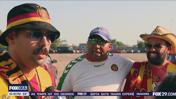 FIFA Club World Cup: Chelsea and Esp?rance Tunis fans pumped in South Philly