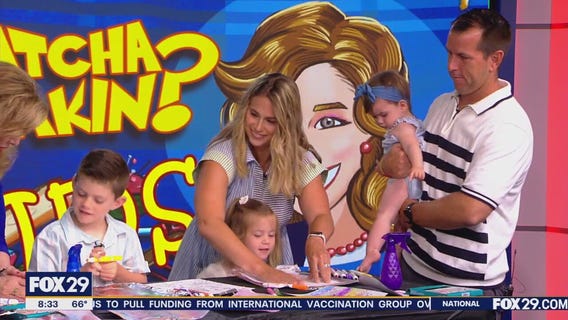 Whatcha Makin Kids Edition: Foil Transfer Art