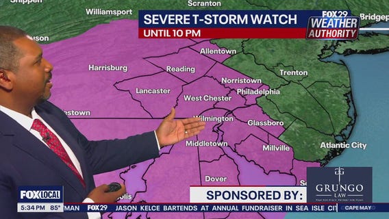 Weather Authority: Thursday 5 p.m. forecast