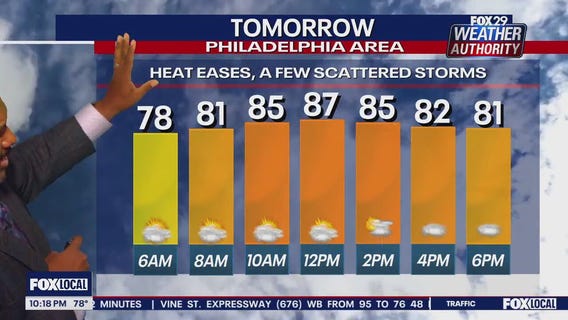 Weather Authority: Wednesday 10 p.m. forecast