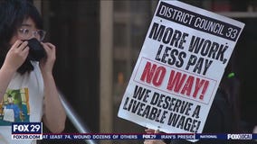 Negotiations continue into the night in the ongoing DC 33 strike against the city