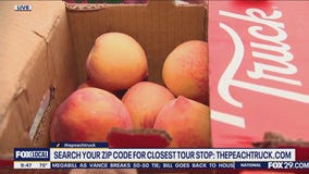 The Peach Truck Rolls Into Town