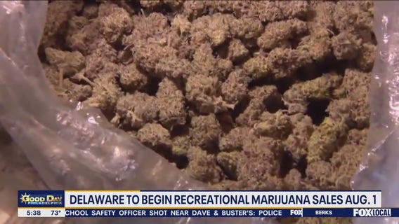 Delaware to begin recreational marijuana sales on August 1