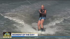 Moment of the Day: Jenn on the Water