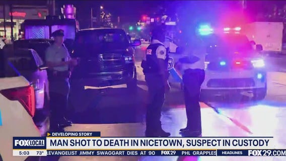 Man shot to death in Nicetown as suspect taken into custody