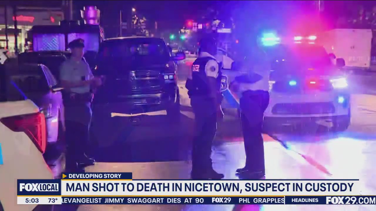 Man shot to death in Nicetown as suspect taken into custody