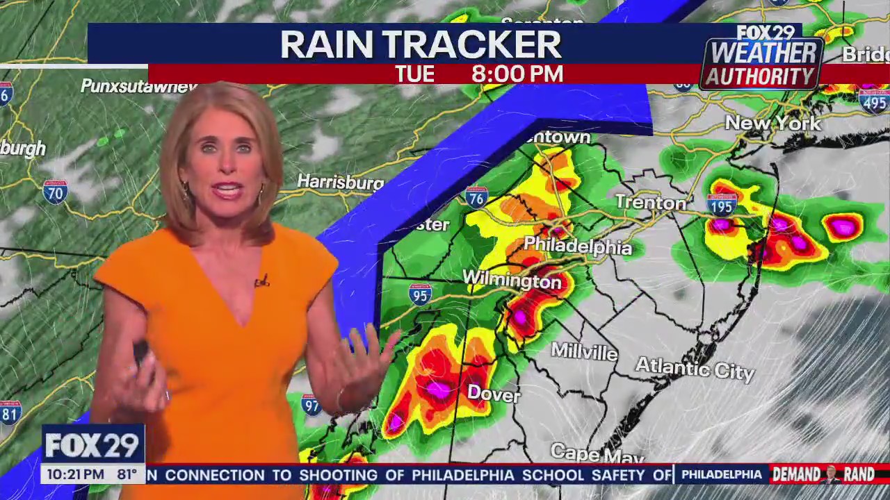 Weather Authority: Monday 10 p.m. forecast