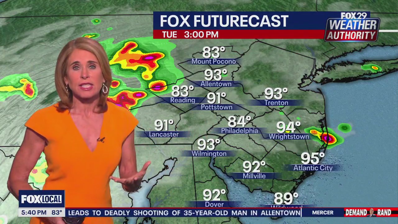Weather Authority: Monday 5 p.m. forecast