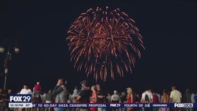 Beachgoers take advantage of perfect weather for July 4th in Ocean City