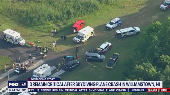 Victims of South Jersey plane crash remain hospitalized as investigation continues
