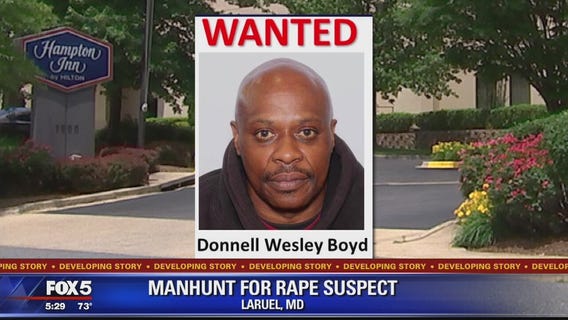 Police searching for Laurel hotel rape suspect