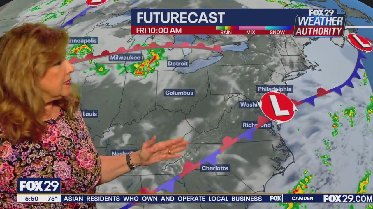 Weather Authority: Friday morning update