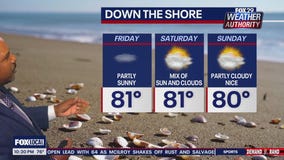 Weather Authority: 10 p.m. Thursday forecast