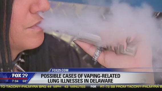 Delaware investigating possible cases of vaping-related lung illnesses