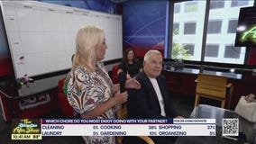 Which chore do you most enjoy doing with your partner?